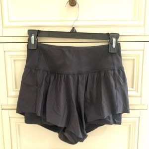 Black Lululemon Athletic Shorts